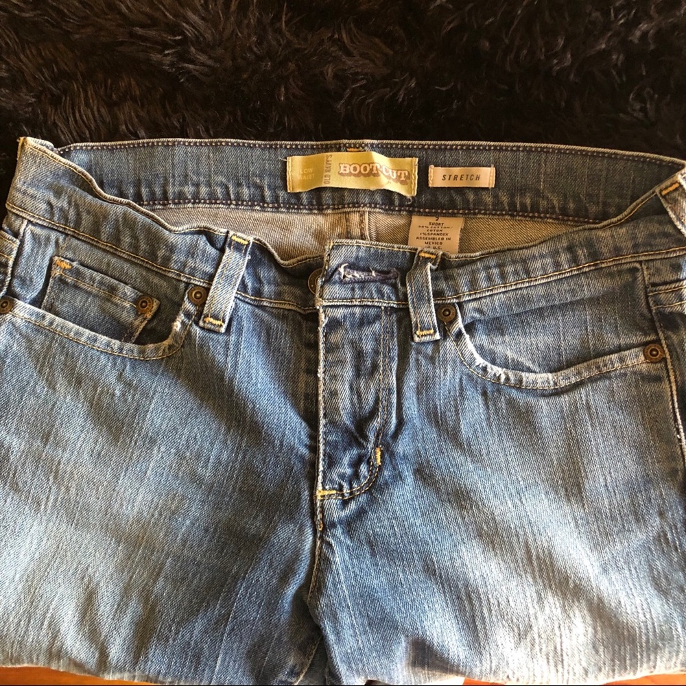 Old navy boot cut stretch jeans size 2 short - Picture 2 of 4